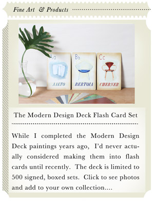 Modern Design Deck Flash Cards