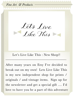 Lets live like this